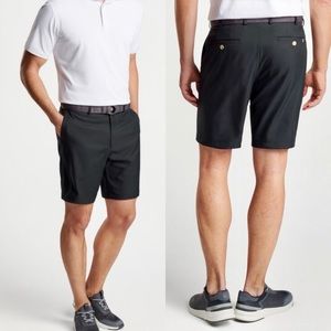 PETER MILLAR Crown Sport Salem Performance Shorts in Black Sz 34